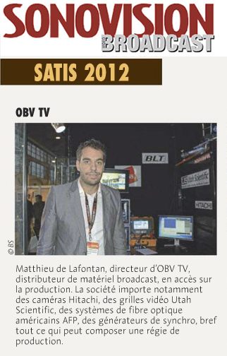 OBV.TV Sonovision 2012 copie